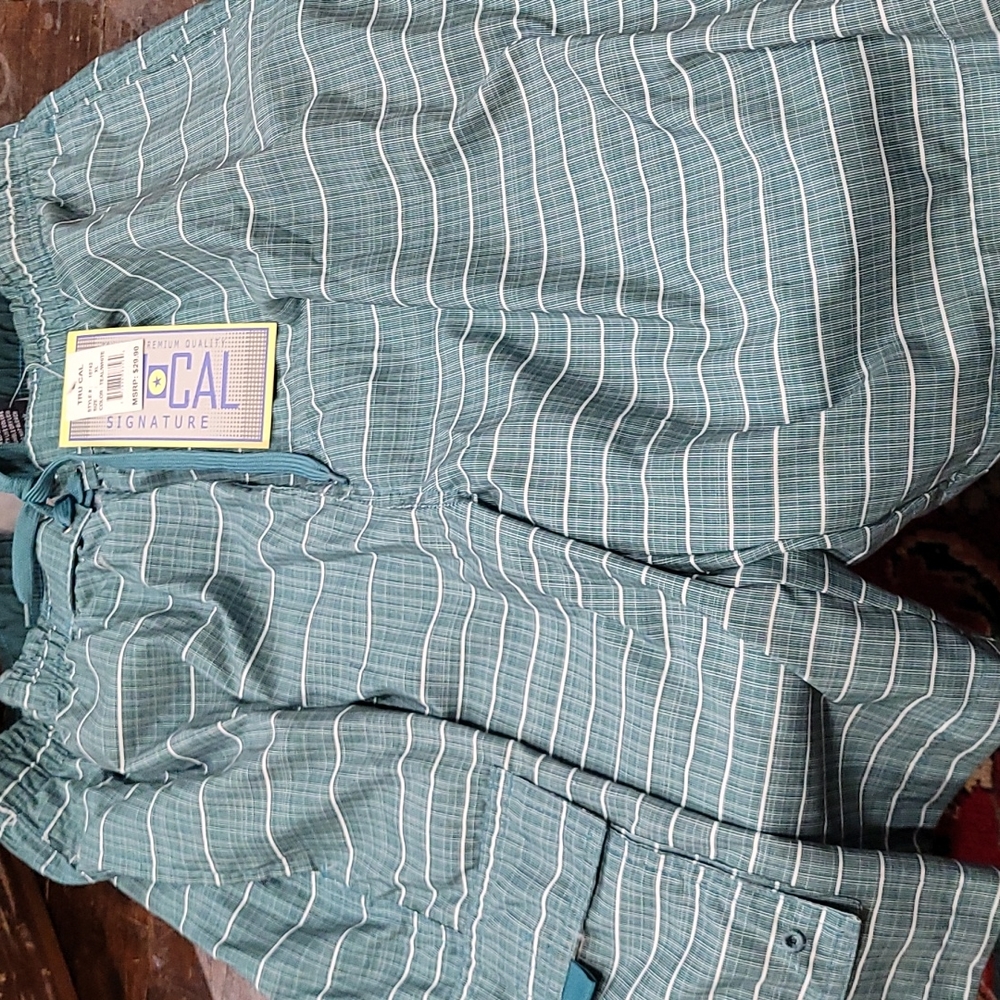 NWT Tru Cal Mens Swim Trunks XL